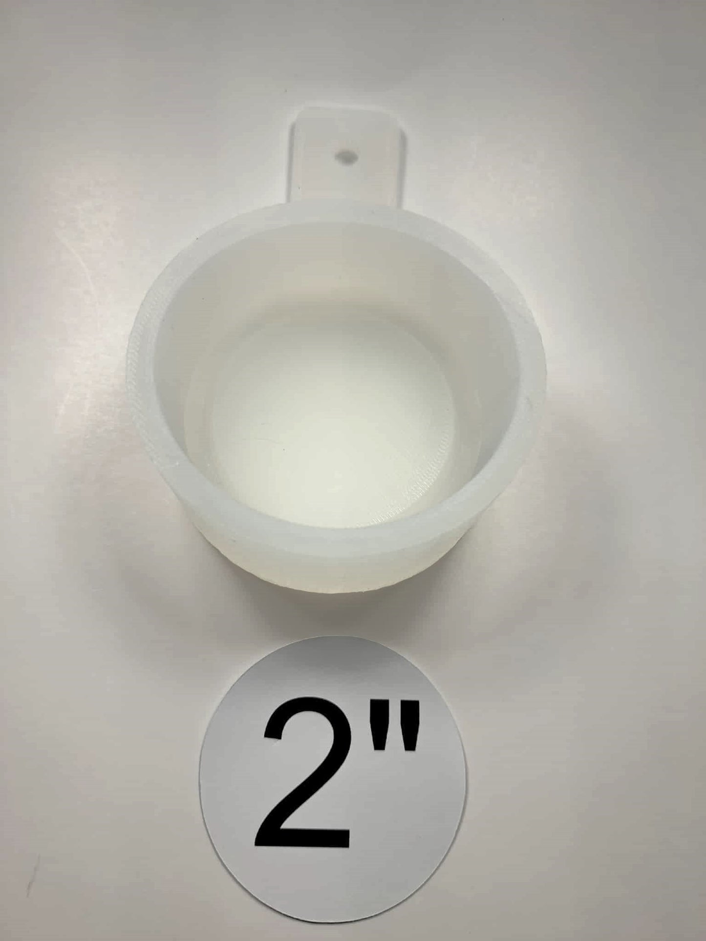 Multiple Sizes: Round Cardstock/Picture Mold With .25 inch Curved Edge Cardstock Silicone Mold, Aroma Bead Molds