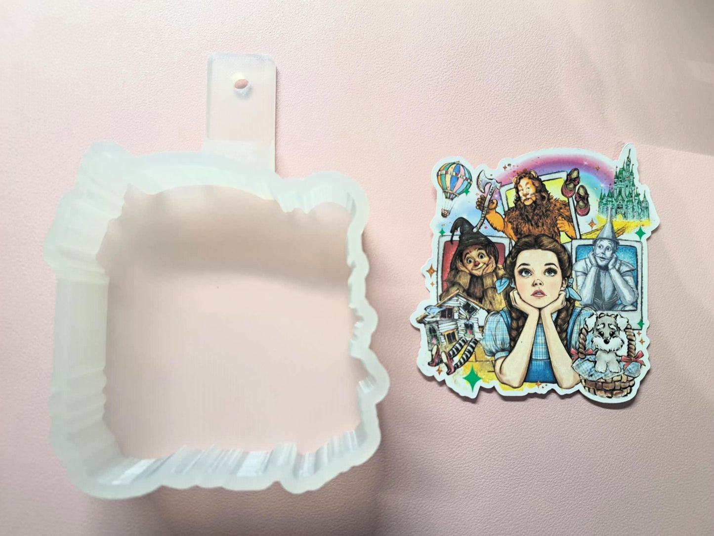 Wizard of Oz Collage Cardstock Silicone Mold, Aroma Bead Molds, Premium Cardstock Images