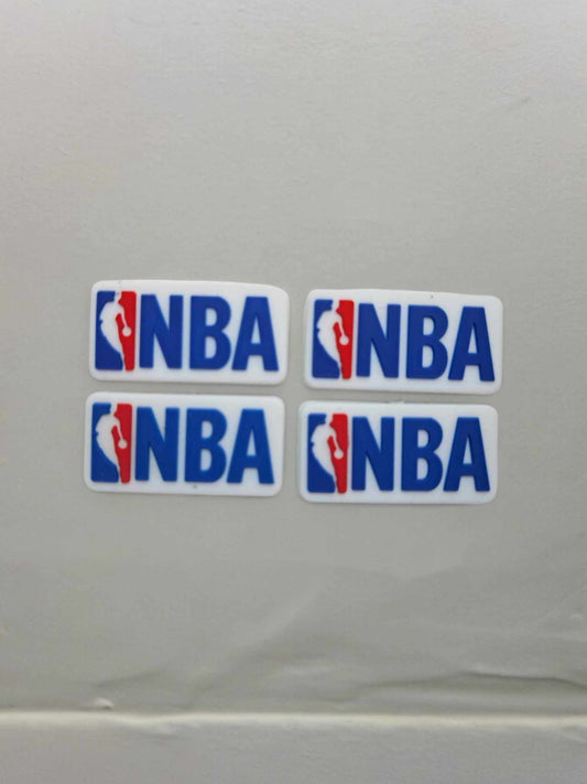 Basketball Logo NBA Silicone Focal Bead - 0850