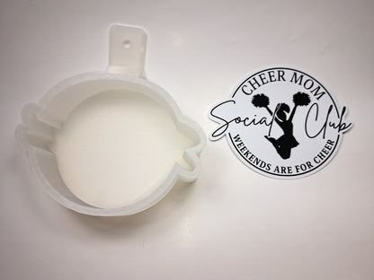 Social Club Cardstock Silicone Mold, Aroma Bead Molds, Premium Cardstock Images