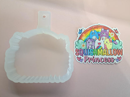 Squishmallow Princess Cardstock Silicone Mold, Aroma Bead Molds, Premium Cardstock Images