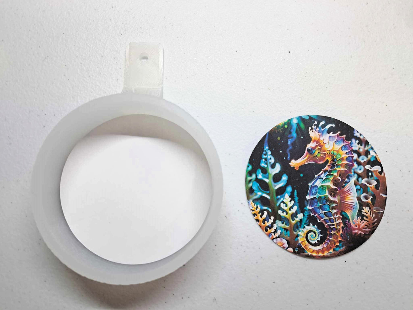 3.75 inch Round: Smiley Face: Misc. Vol. 1 Mix for Cardstock Silicone Mold, for Aroma Bead Molds, Premium Cardstock Images