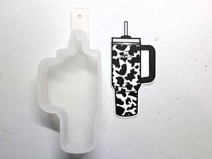 Tumbler Cup: Style 2 Single Themes Cardstock Silicone Mold, Aroma Bead Molds, Premium Cardstock Images