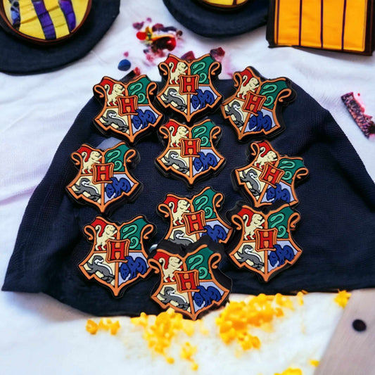 Hogwarts Magical Wizard House Crest Silicone Focal Bead - 0041