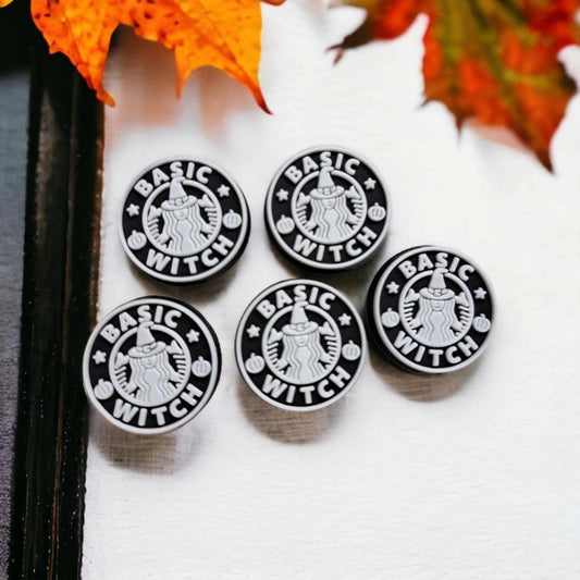 Basic Witch Starbucks Small Silicone Focal Bead - 0118