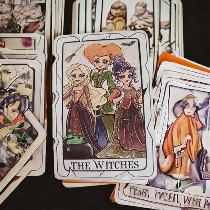 HP Tarot Card: Sisters, Witches, Single Card Movie Inspired Cardstock Silicone Mold, Aroma Bead Molds, Premium Cardstock Images