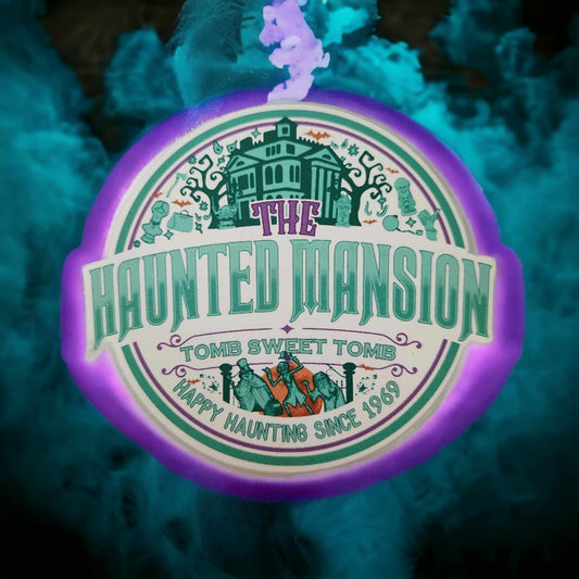 Haunted Mansion: Tomb Sweet Tomb Cardstock Silicone Mold, Aroma Bead Molds, Premium Cardstock Images