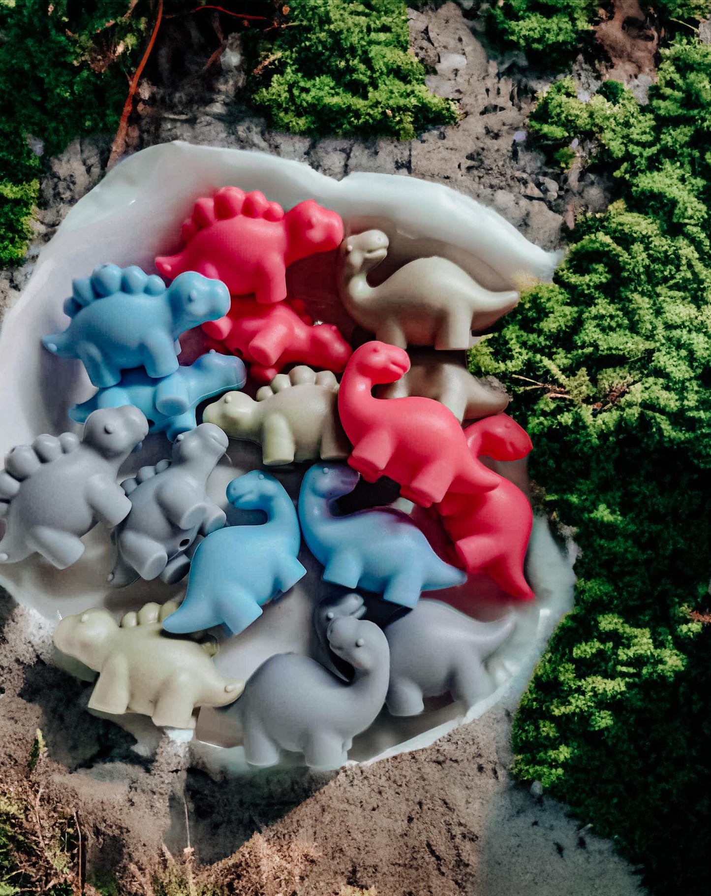 Dinosaur Full Body Style 2 Silicone Focal Bead - 0264