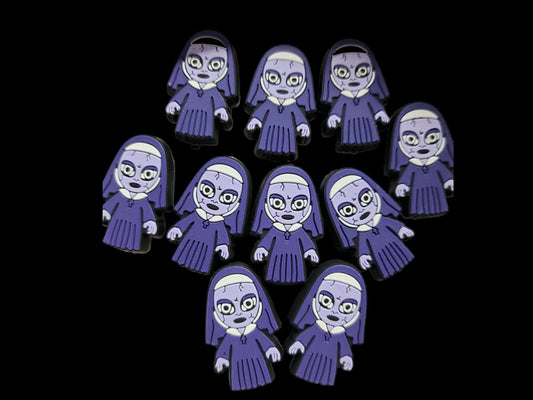 Nun/Halloween/Horror Movie Silicone Focal Bead - 0205