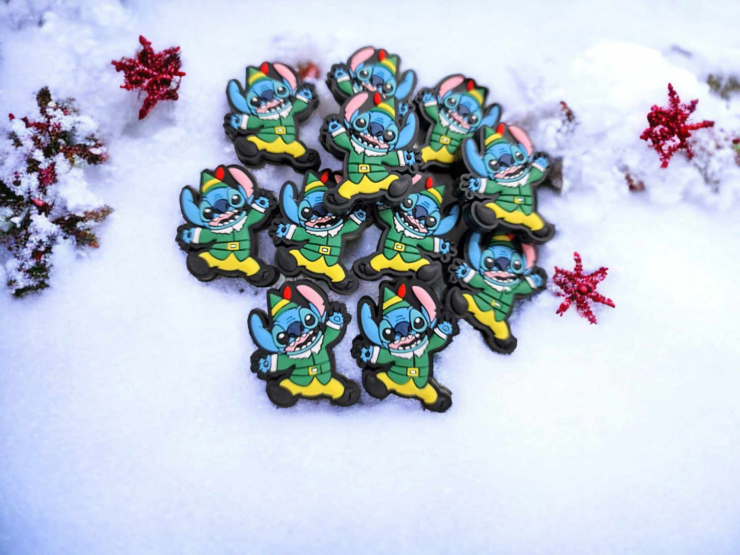 Stitch in Elf Costumes Silicone Focal Bead - 0221