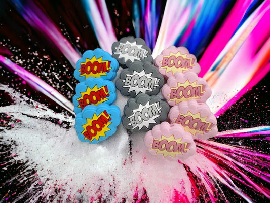 BOOM! Bubble Silicone Focal Bead - 0254