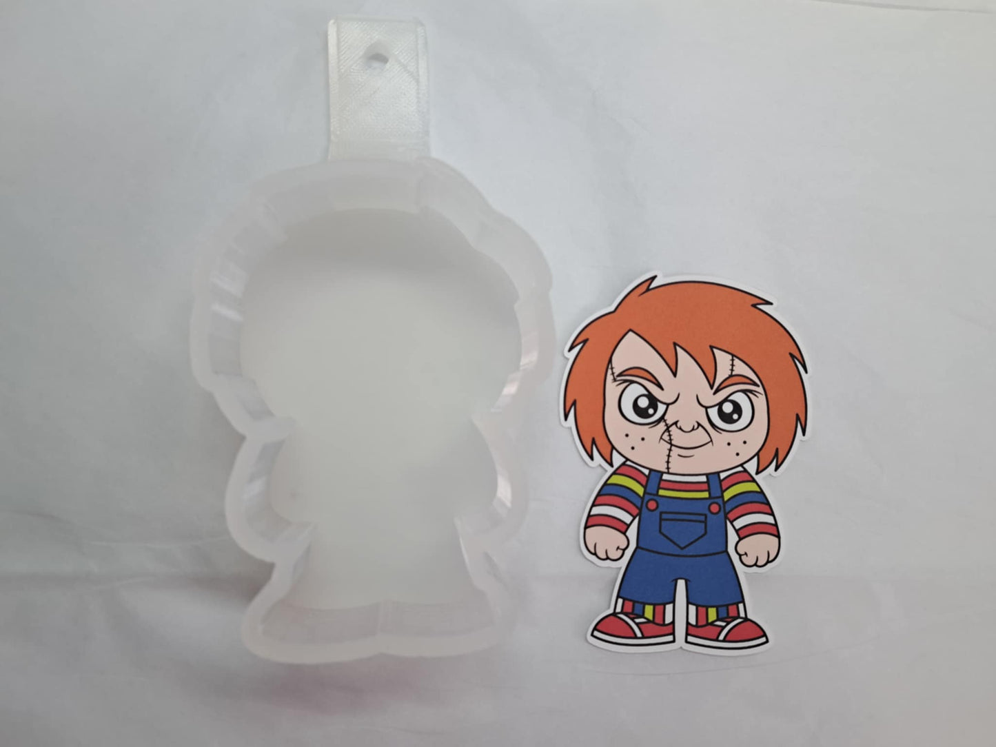 Chucky: Good Guy Doll/Horror Movie Cardstock Silicone Mold, Aroma Bead Molds