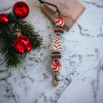 Christmas Tree Snack Cake Silicone Focal Bead - 0011