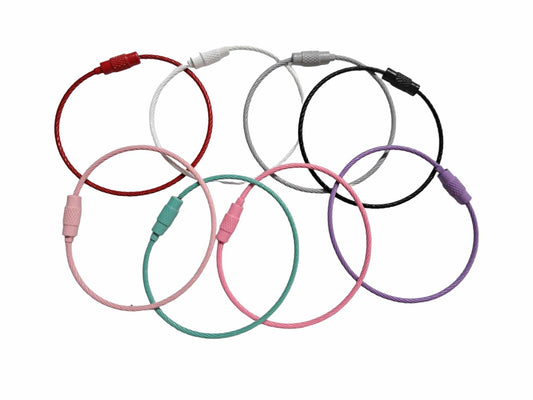 Wire Colored Keychain 50mm - 2003