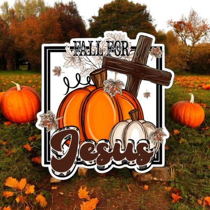 Fall For Jesus: Fall Pumpkins With Cross And Leaves Cardstock Silicone Mold, Aroma Bead Molds, Premium Cardstock Images
