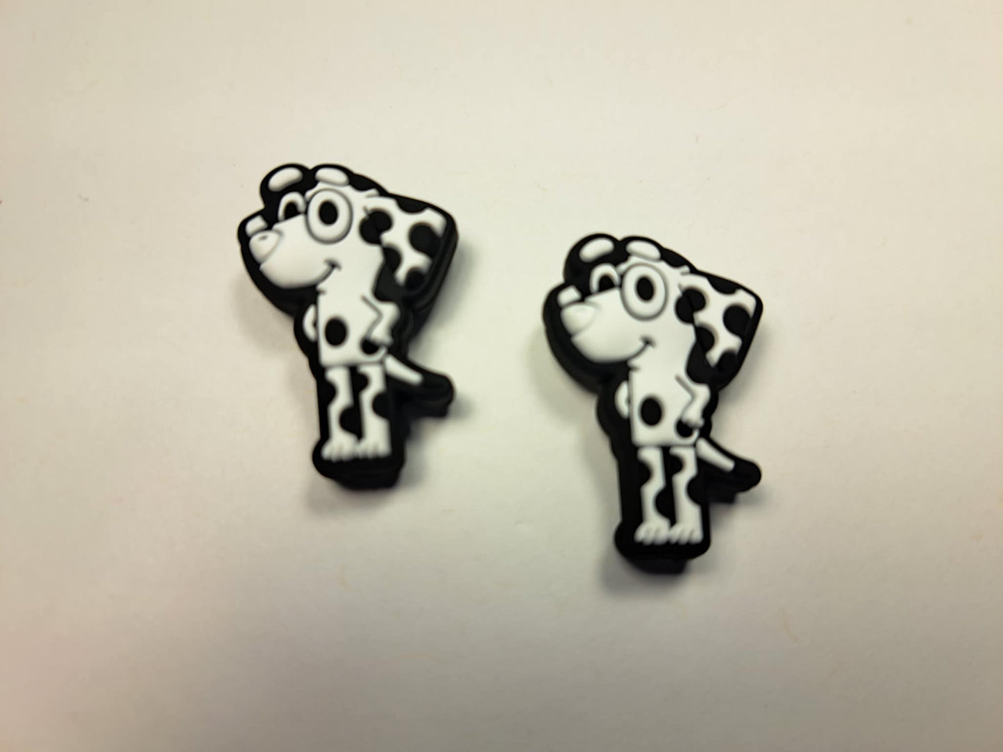 Muffin Dog: Full Body - Bluey Inspired Silicone Focal Bead