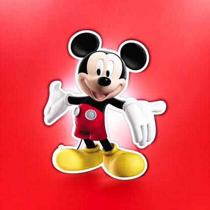 Mickey Mouse Cardstock Silicone Mold, Aroma Bead Molds, Premium Cardstock Images