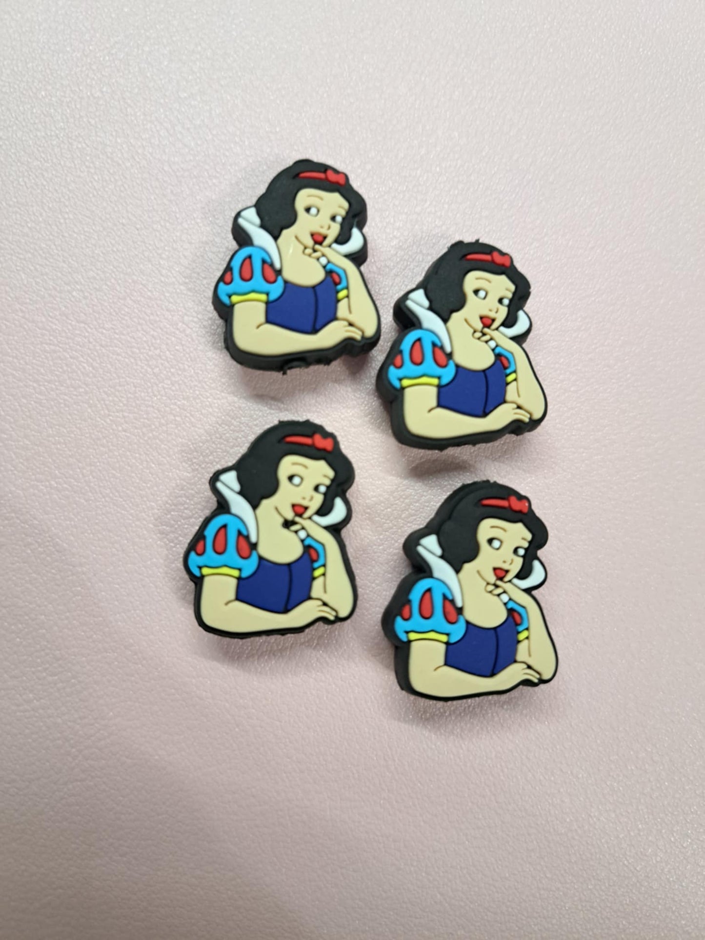 Snow White: Upper Body Silicone Focal Bead - 0884