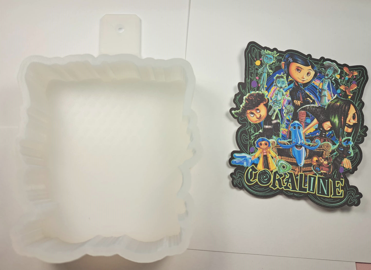 Coraline for Cardstock Silicone Mold, Aroma Bead Molds, Premium Cardstock Images