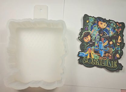 Coraline for Cardstock Silicone Mold, Aroma Bead Molds, Premium Cardstock Images