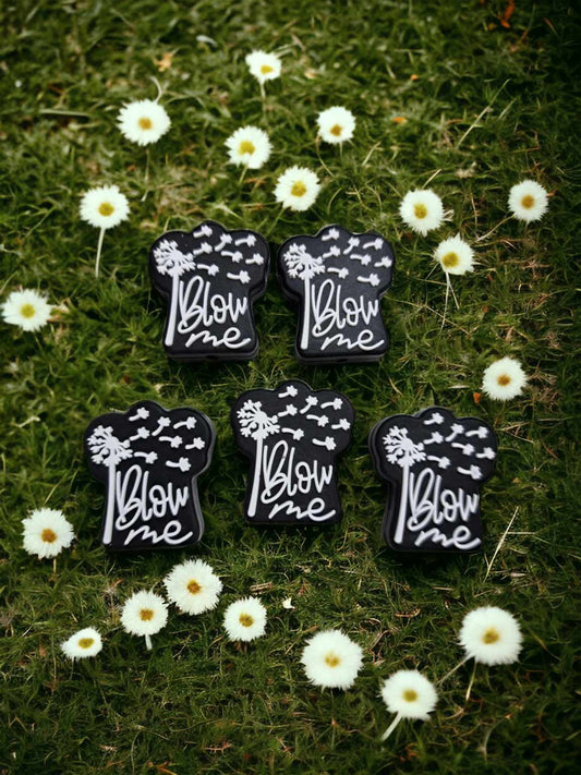Blow Me: Flower Silicone Focal Bead - 0541