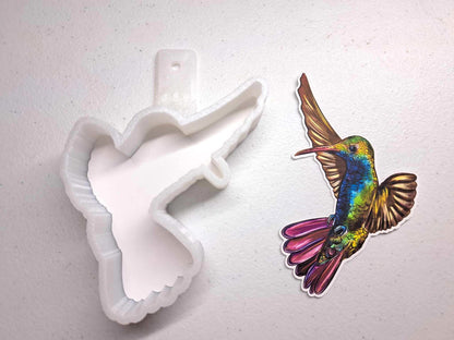 Hummingbird Cardstock Silicone Mold, Aroma Bead Molds, Premium Cardstock Images
