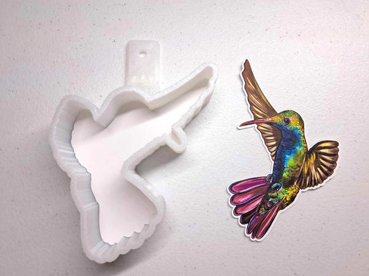 Hummingbird Cardstock Silicone Mold, Aroma Bead Molds, Premium Cardstock Images