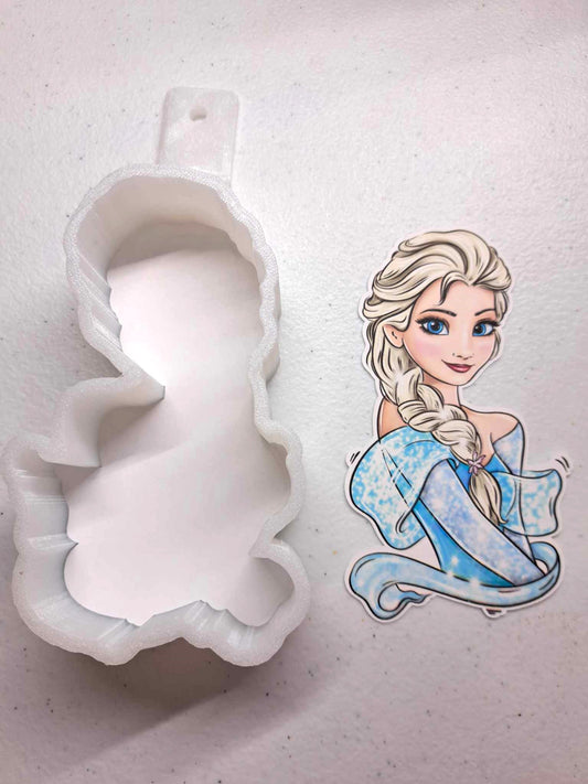 Princess Elsa: Arendelle, Let it go, Enchanted forest Frozen, Cardstock Silicone Mold, Aroma Bead Molds, Premium Cardstock Images