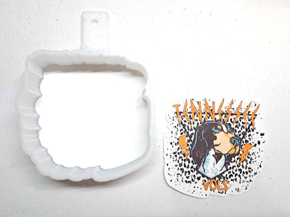 Tennessee Vols Cardstock Silicone Mold, Aroma Bead Molds, Premium Cardstock Images