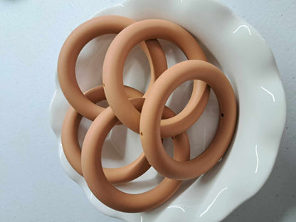 Circle Silicone Spacer 47mm Bead - 0134