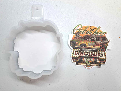 Get in Loser: Movie Vehicles Cardstock Silicone Mold, Aroma Bead Molds, Premium Cardstock Images