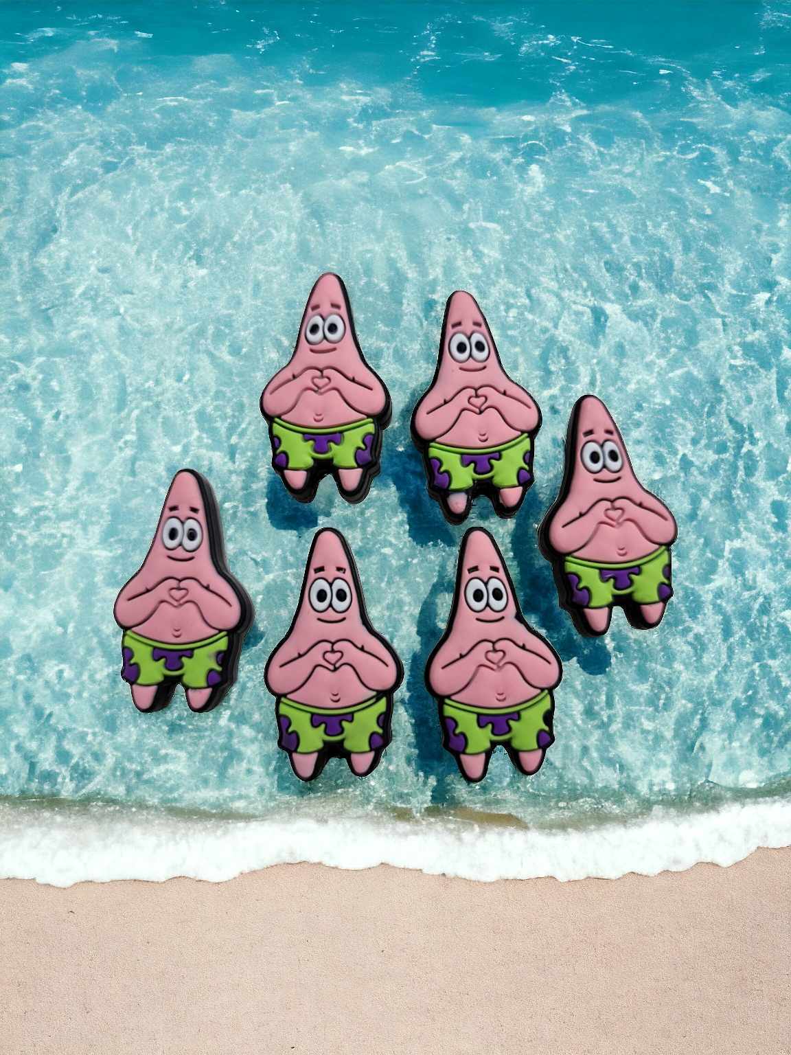 Patrick: SpongeBob Silicone Focal Bead - 0779