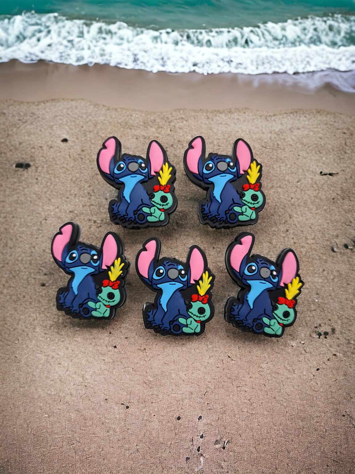Stitch with Scrump Style 1 Silicone Focal Bead - 0781
