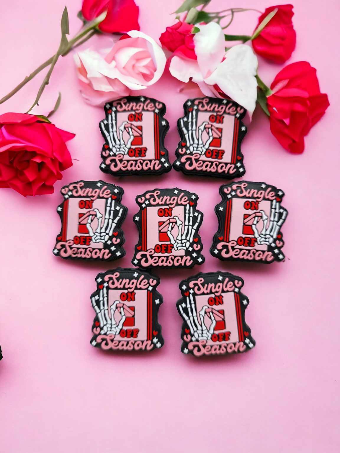 Skellie Switch: Single Season Silicone Focal Bead - 0832