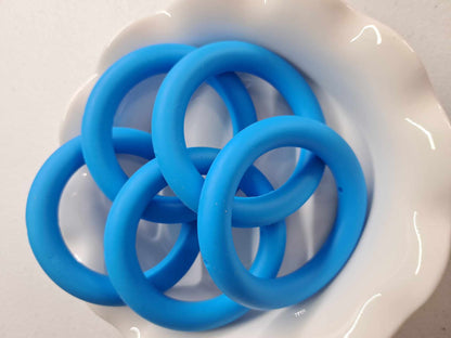 Circle Silicone Spacer 47mm Bead - 0134