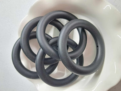 Circle Silicone Spacer 47mm Bead - 0134
