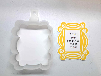 Yellow Picture Frames Cardstock Silicone Mold, Aroma Bead Molds, Premium Cardstock Images