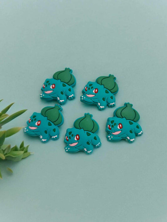 Bulbasaur: Pokemon Inspired Silicone Focal Bead - 0802