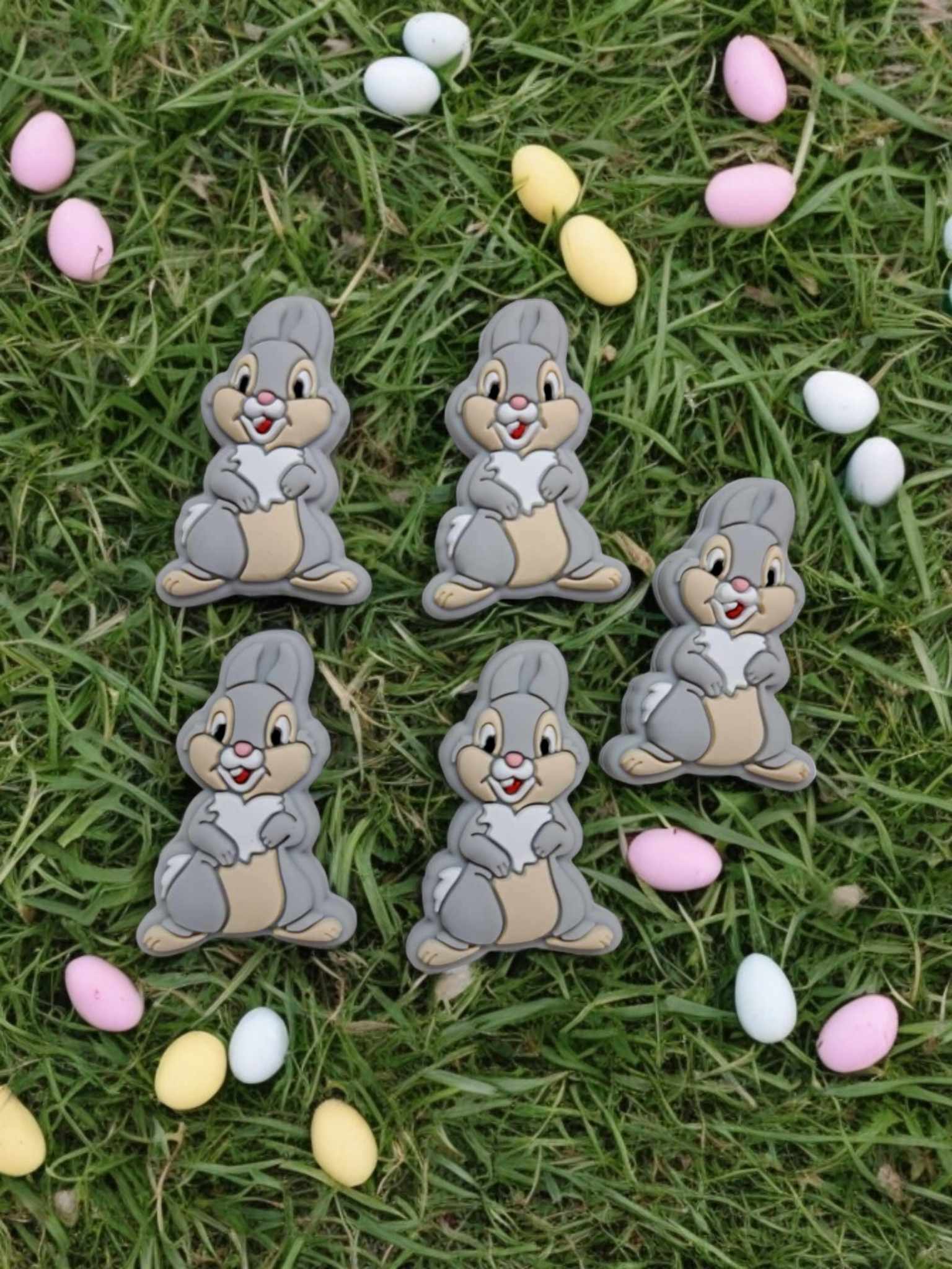 Thumper Rabbit from Bambi (Style 1 Standing) Silicone Focal Bead - 079 ...