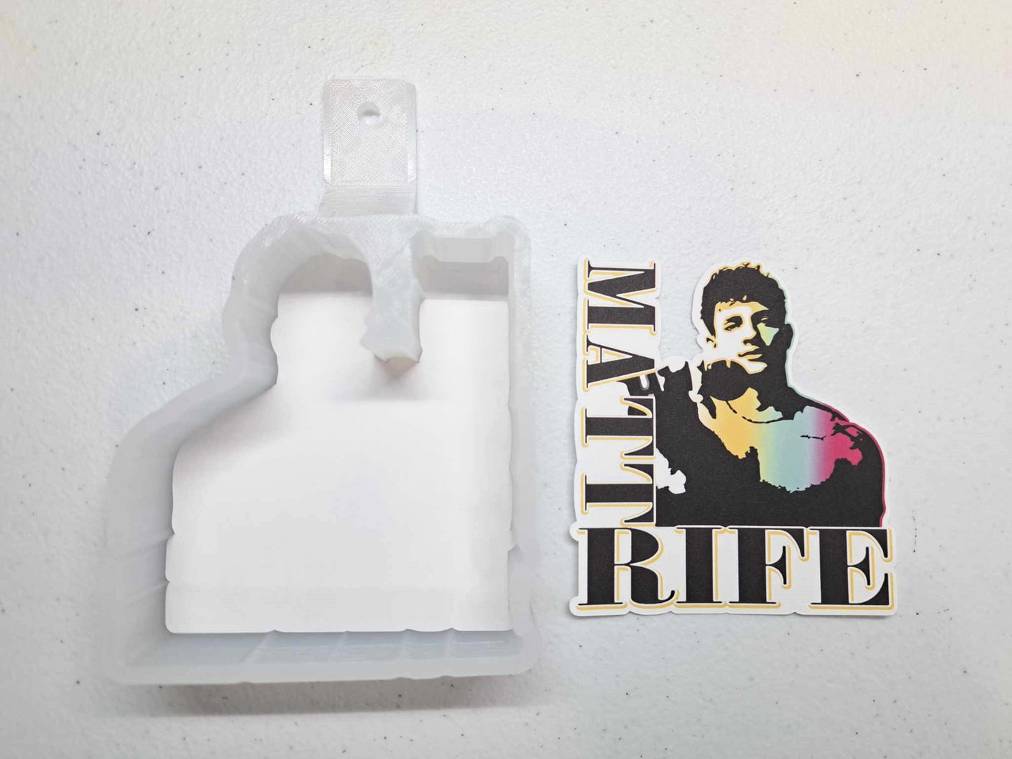 Matt Rife: Mic Drop Cardstock Silicone Mold, Aroma Bead Molds, Premium Cardstock Images