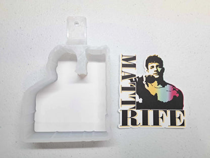 Matt Rife: Mic Drop Cardstock Silicone Mold, Aroma Bead Molds, Premium Cardstock Images