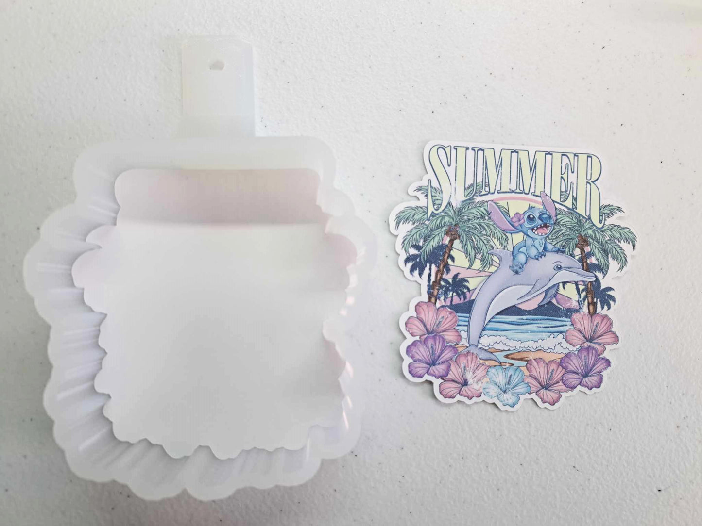 Summer Stitch for Cardstock Silicone Mold, for Aroma Bead Molds, Premium Cardstock Images