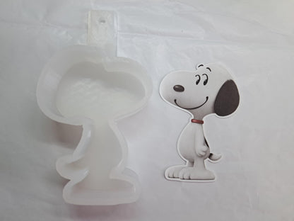 Snoopy Cardstock Silicone Mold, Aroma Bead Molds, Premium Cardstock Images