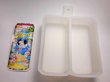 Alani Can DUAL Cavity Cardstock Silicone Mold, Aroma Bead Molds, Premium Cardstock Images