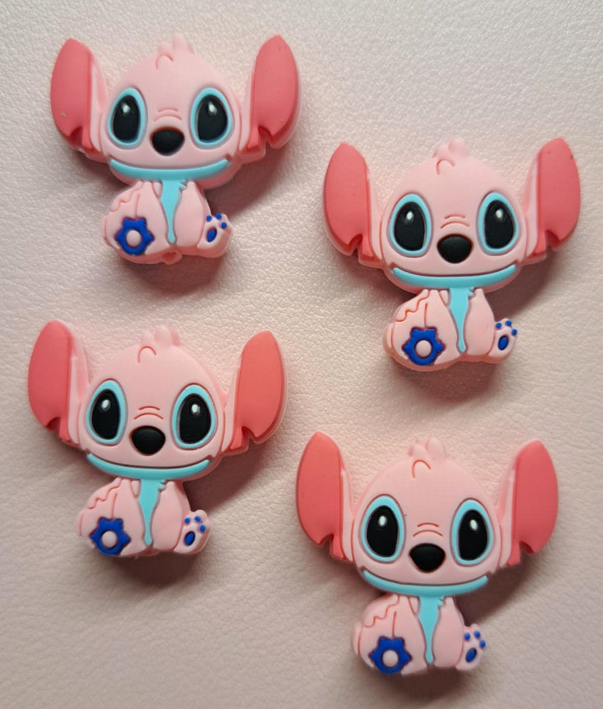 Angel/Pink Alien Full Body Silicone Focal Bead