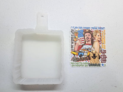 Joe Dirt: You Gotta Keep On Keepin' On - Movie Inspired Cardstock Silicone Mold, Aroma Bead Molds, Premium Cardstock Images