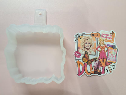 Dolly Cardstock Silicone Mold, Aroma Bead Molds, Premium Cardstock Images