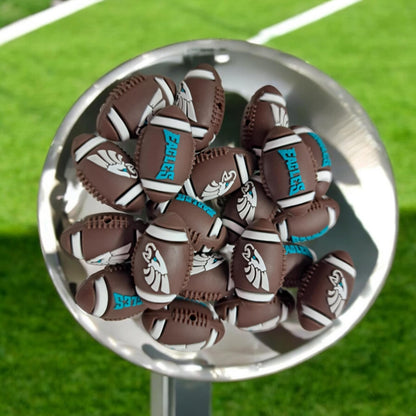 NFL Football Teams  - (Large) 17mm Silicone Bead