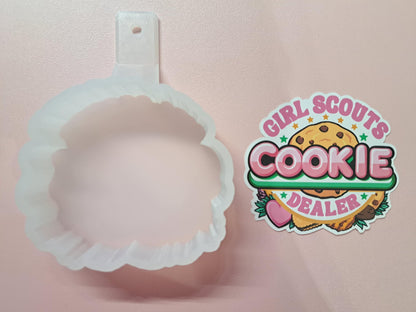 Girl Scouts Cookie Dealer Cardstock Silicone Mold, Aroma Bead Molds, Premium Cardstock