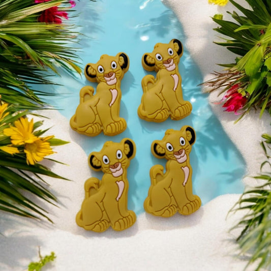 Simba - Lion King Movie Inspired Silicone Focal Bead